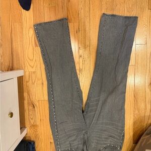 Abercrombie & Fitch Gray Denim Pants